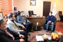 دیدار میراسماعیلی با مدیرکل اداره ورزش و جوانان استان اردبیل